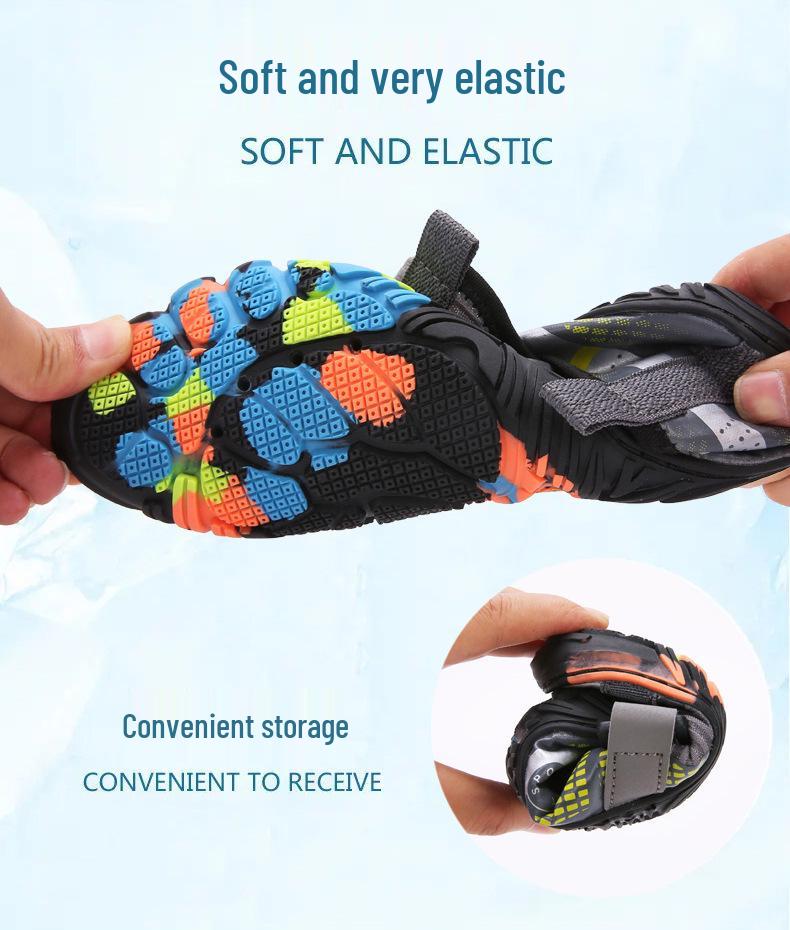 Unisex Quick-Dry Water Shoes: Breathable, Non-Slip for Hiking, Diving, and Climbing