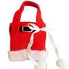 Christmas socks,Silverware Cutlery Christmas Table Decoration 6 Pieces,pocket Santa Claus Costume Pockets for Dishes,bag