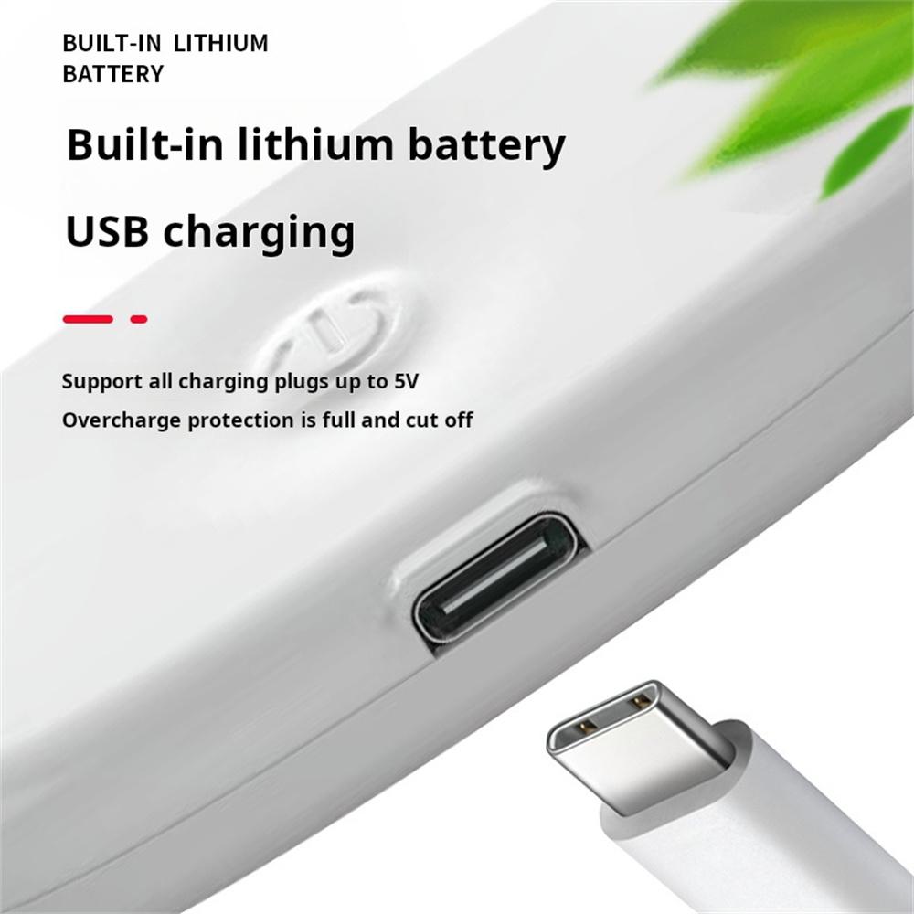 8LED Wireless Touch Light Car Interior USB Reading Light Rechargeable Magnetic Base Auto Roof Trunk Ceiling Lamp 5V