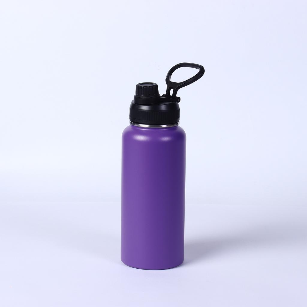 24oz BPA Free Stainless Steel Large Capacity Water Bottle Reusable for Road Trips Family Road Trips Weekend Getaways
