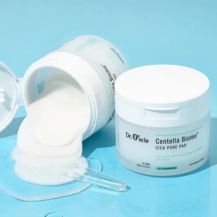 Centella Biome Cica Тонер-пэды для пор (75 листов)