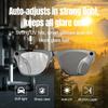 Smart 8K AI Glasses with 100W Camera Chat Gpt Touch Outdoor Sport Sunglasses Bluetooth Calling Music Player Image Stabilization for Men Women Gift