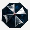 1pc Resident Evil Umbrella Corporation Windproof Automatic Umbrella, Portable Folding design, Lightweight for Women/Men206