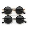 45666 Gears Регулируемые солнцезащитные очки с тонировкой Ретро Круглые поляризованные очки с линзами с ND-фильтром