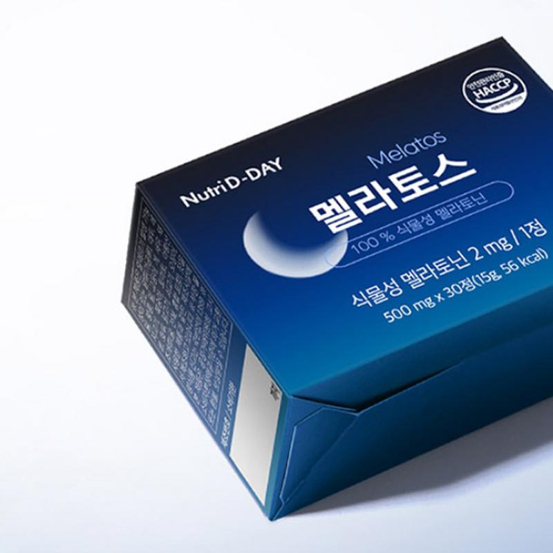 Nutri-D-Day Vegetable Melatonin Containing Melatones, 30 tablets, 1 unit