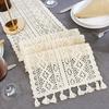 Classical Nordic Ins Lace Table Runner Woven Retro Home Table Decoration