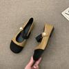 Мода 2024 года, горячая распродажа, женская обувь на плоской подошве с пряжкой на ремешке, модные туфли на плоской подошве в тон цвета, новые туфли на плоской подошве с круглым носком, на низком каблуке, Zapatos