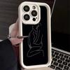 Ae79 femme Framed Black Art защитные чехлы для телефонов Xiaomi Poco X5 M6 Redmi Note 13 12 11 Pro 13C 12C A3 9 10 12S Angel Eyes TPU задняя крышка
