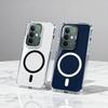 Прозрачный магнитный противоударный чехол MagSafe для realme C85 Pro C75 C67 C65 C55 C53 C51 C35 C33 C30 C25 C21 16 15 14 13 12 11