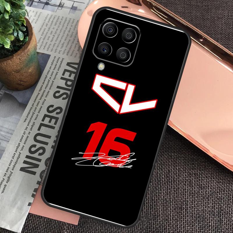 Чехол Charles Leclerc 16 для Samsung Galaxy M15 M55 M13 M23 M33 M53 M31 M51 M14 M34 M54 M20 M30s M12 M32 M52
