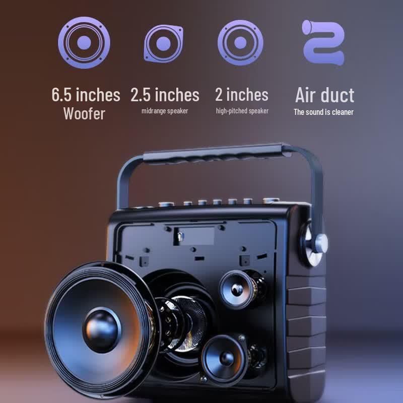 SANSUI G1 Outdoor Karaoke Bluetooth Speaker (CN version)