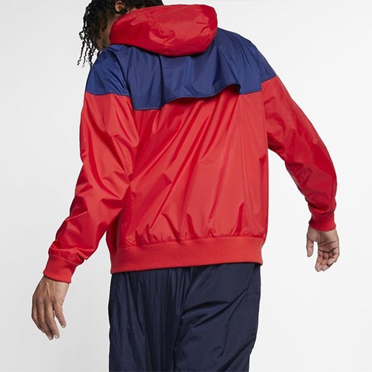Nike Спортивная куртка с капюшоном Windrunner Мужские куртки красные синие AR2192-657