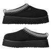 [UGG] Женские слипоны-сандалии Tazz Замша Овчина Пушистые Плетеные платформенные ботинки UGG W Tazz II 1174471 ЧЕРНЫЙ US8 (25,0 см) [Параллельный импорт]