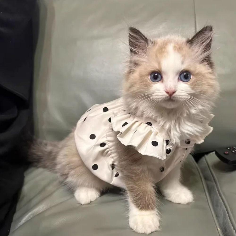 Thin Shirts Dog Costume Cat Dresses Cute Puppy Skirt Pet Outfits Summer Dog Clothes Chihuahua