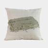 New Us Dollar Decorative Sofa Throw Pillows 18 Inches Square Linen Cotton Money Print Ofiice Chair Seat Cushion Cover Home Decor
