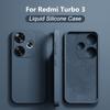Для Redmi Turbo 3 Turbo3 5G чехол Роскошный квадратный жидкий силиконовый чехол для телефона Xiaomi Redmi Turbo 3 Turbo3 противоударный мягкий задний чехол