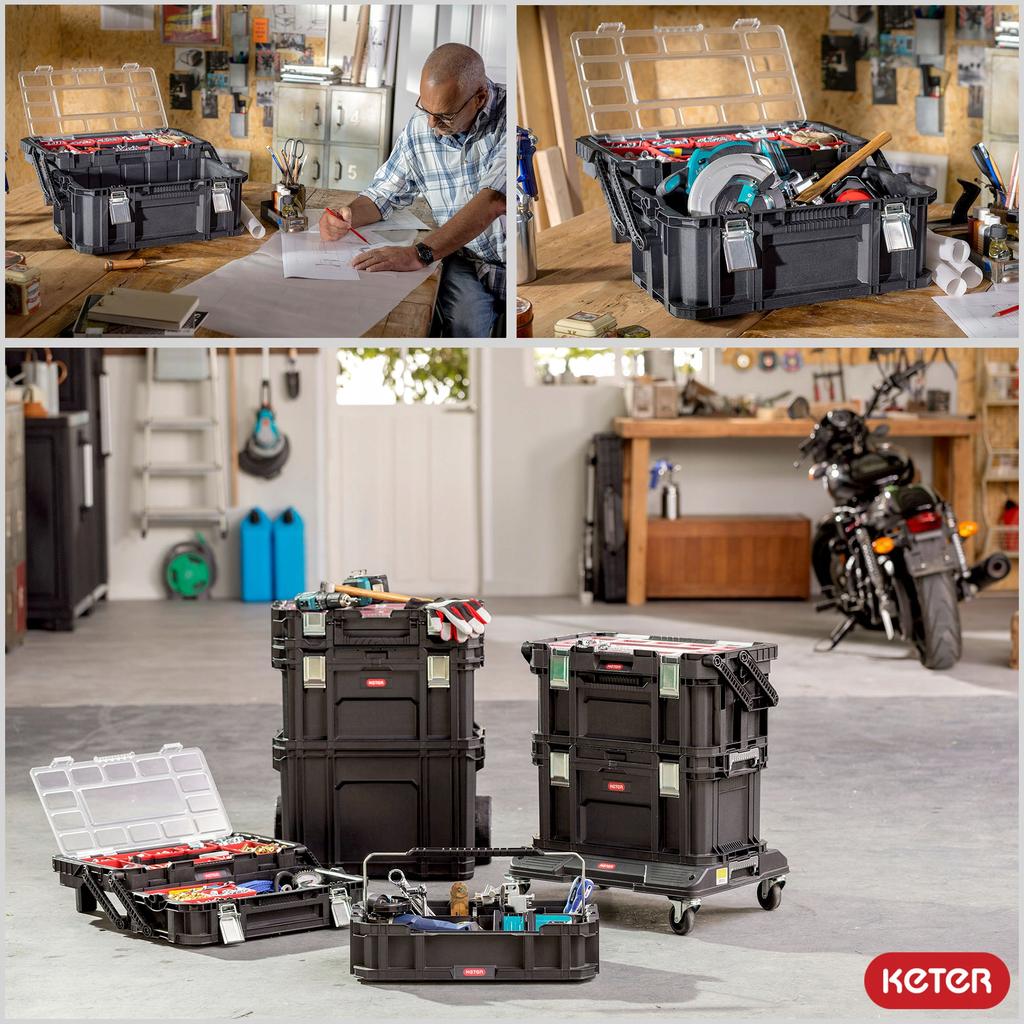 KETER Tool Case Organizer Box