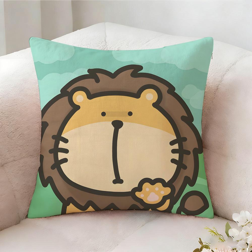 Funny And Quirky Party Animals Pillow Case Pillowcase Doublesided Printed Sofa Cushion Bedroom Headboard Pillow