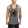 Muscleguys Brand Muscle Vest Bodybuilding Stringer Tank Top Men Summer Fitness Mens Clothing No Pain No Gain Sleeveless T Shirt Singlets