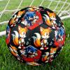 1pc Sonic the Hedgehog Soccer Ball Size 5 Indoor Soccer Ball Fashion Colorful Backyard Game - Great For Sports Fans Gift HE41