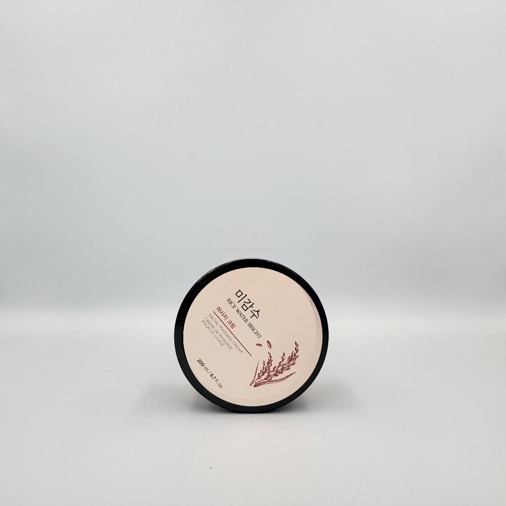 The Face Shop Крем для массажа лица с рисовой водой Bright 200 мл