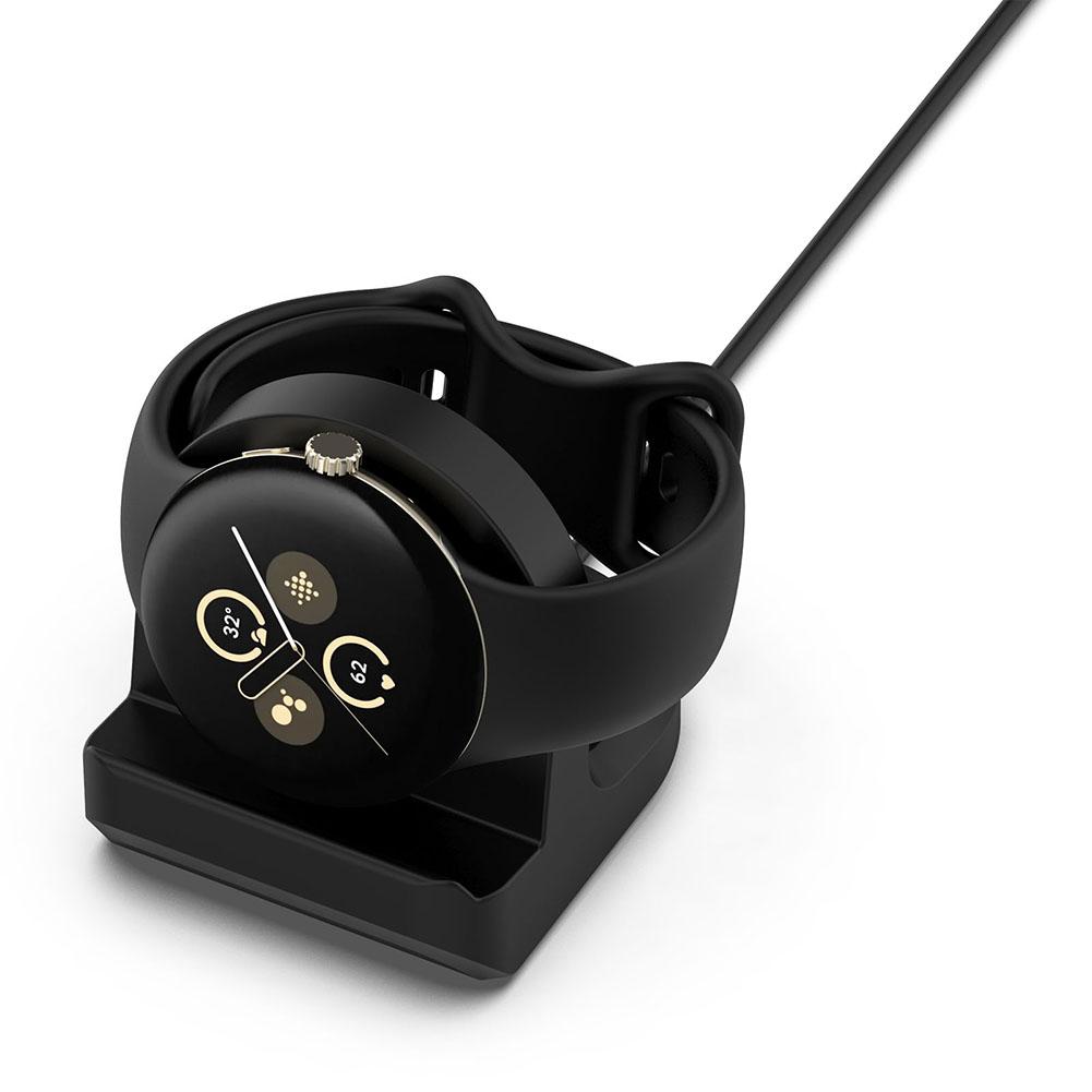 Подставка для зарядного устройства, силиконовая нескользящая подставка для зарядки, держатель для док-станции, подставка для зарядного устройства, держатель для Google Pixel Watch 3 41 мм 45 мм