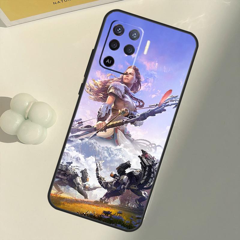 Чехол Game Horizon Zero Dawn для OPPO A53 A53S 2020 A5 A9 A31 A52 A72 A94 A74 A54 A83 A91 A93 A16 A15, задний чехол