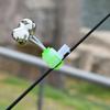 Fishing Rod Bells Fishing Rings, 10Pcs Double Alarm Bells Fishing Bells Alarm for Night Fishing Fishing Rod Bites Alarm