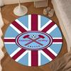Football Club Ham-worthy Homes Round mat Home Decor, Chair rug For livingroom,Bedroom, doormat home decor Birthday Gift Christmas Gifts