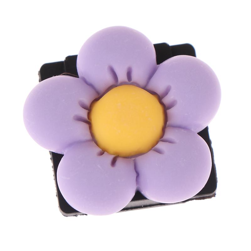 3D Милый Цветок Крышка Горячего Башмака Камеры Мягкий Силикон Универсальный Защитник Вспышки Колпачок Защитник Холодного Башмака Для A7C2/A6400