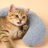 Подушка в форме буквы U для домашних животных, кошек и котят, протектор для шеи для щенков, маленькая подушка для собак, подголовник для глубокого сна, подушка для сна, модная поставка