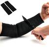 Black Kevlar Knife-Resistant Arm Sleeve Anti-Cut Oversleeve Hand Protector Cover