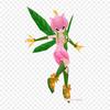 Digimon Flora Palmon Digimon World Dawn And Dusk Iron On Heat Transfer Printing Vinyl Patches Sticker for Clothes DIY Appliques Washable Patches
