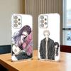 Rintaro T-Tsumugi Kaoruko W-Waguri Чехол для телефона для Samsung S25,S24,S21,S22,S23,S30,Ultra,S20,Plus,Fe Прозрачный чехол