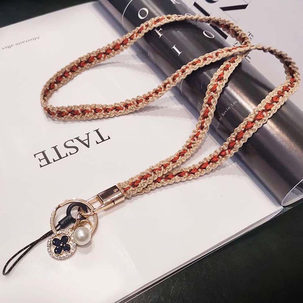 Ремешок для ключей, шерстяная плетеная тесьма, ремешок для телефона, ремешки для мобильного телефона, шейный ремешок, ремешок для ключей