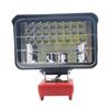 Wireless LED Work Light 5inch  48LED 7200LM Dual USB Port for Milwaukee Cordless M18 18V Battery