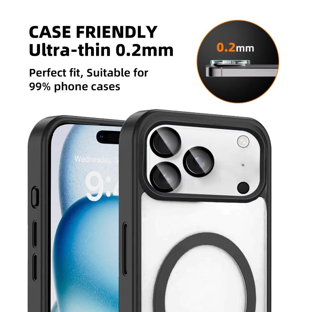 1 Комплект Защитное Стекло HD Полное Покрытие Для iPhone Air 17 Pro/17 Pro Max Устойчивое к Царапинам Пленка на Экран Камеры