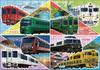 Kumon Publishing Kumon Jigsaw Puzzle STEP 5 Luxury Tourist Trains and Limited Express Trains Educational Toys Jigsaw 96 117 140 Pieces Ages 3 and Up