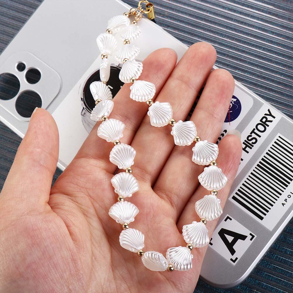 Simple Key Chain Love Heart Pendant Mobile Phone Chain Mobile Phone Lanyard Phone Strap Phone Charm