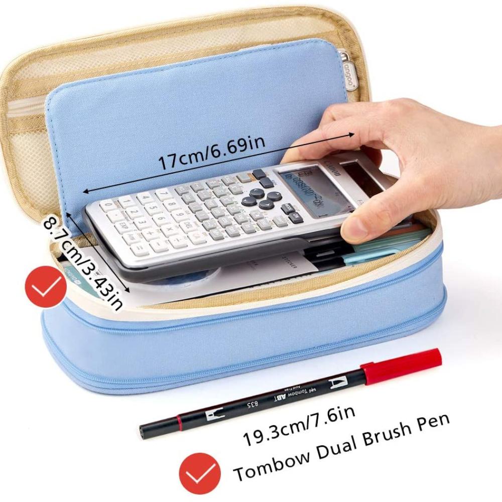 Kawaii Pencil Cases Large Capacity Pencil Bag Pouch Holder Box for Girls Office Students Organizer School Stationery Supplies