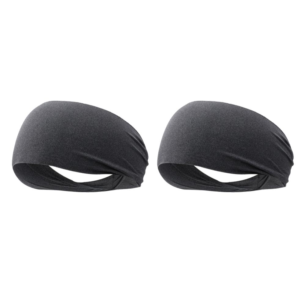 10-1pcs Elastic Headband Quick Dry Sweat Absorption Headdress Anti-slip Running Head Band Breathable for Yoga Running Biking