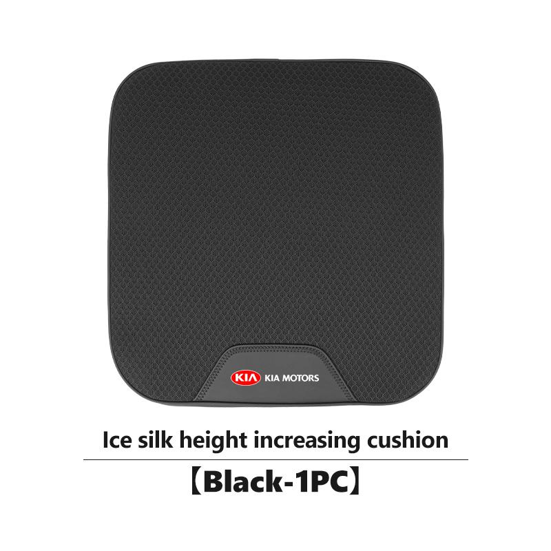 Car Seat Cushion Cover Four Seasons Breathable Cool Ice Silk Pad Protective Mat For KIA Sportage Rio Ceed Niro Soul Stonic MK9