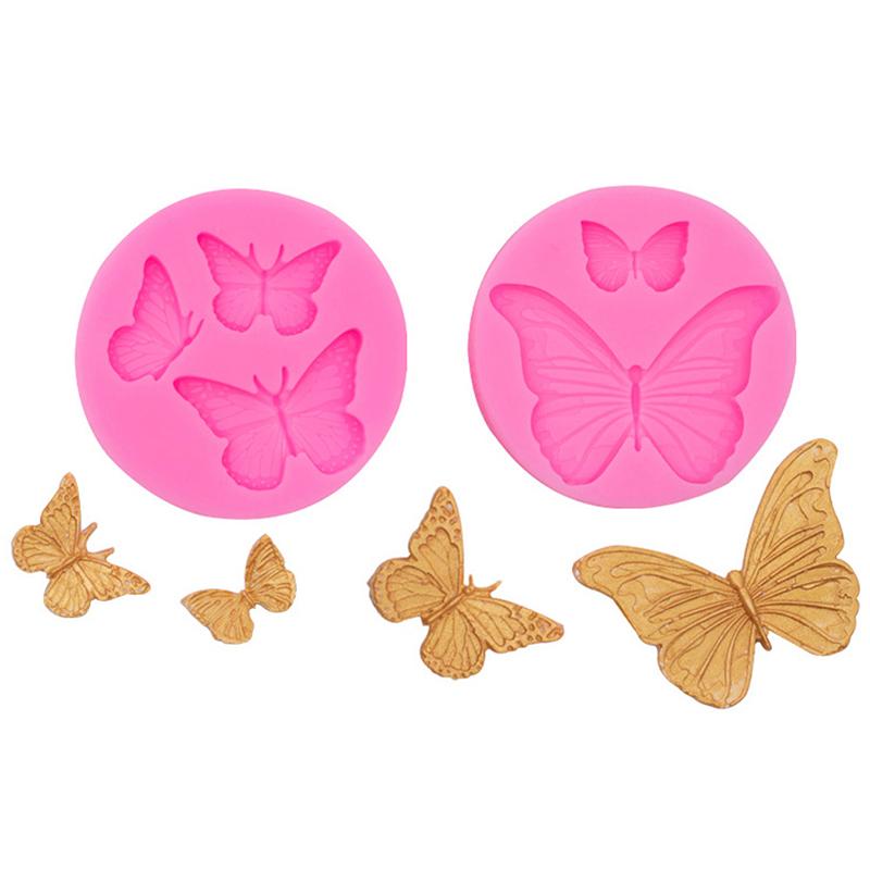 1Pc Butterfly Silicone Molds Mini Butterfly Cake Mold DIY Desserts Decoration