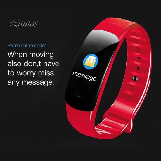 Умный браслет HD-совместимый водонепроницаемый фитнес-трекер Bluetooth-совместимый удобный силиконовый браслет