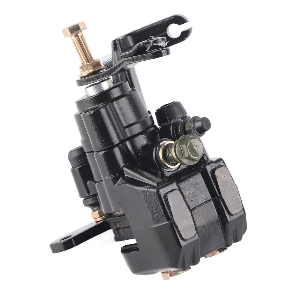 Rear Brake Caliper with Braking Pad Universal Steel Alloy for 110cc 125cc 150cc 200cc 250cc Engine ATVs Quad Bikes