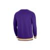 Nike NBA Los Angeles Lakers Courtside Fleece Loose Fit Sweatshirt Purple Men Streetwear DN4707-504