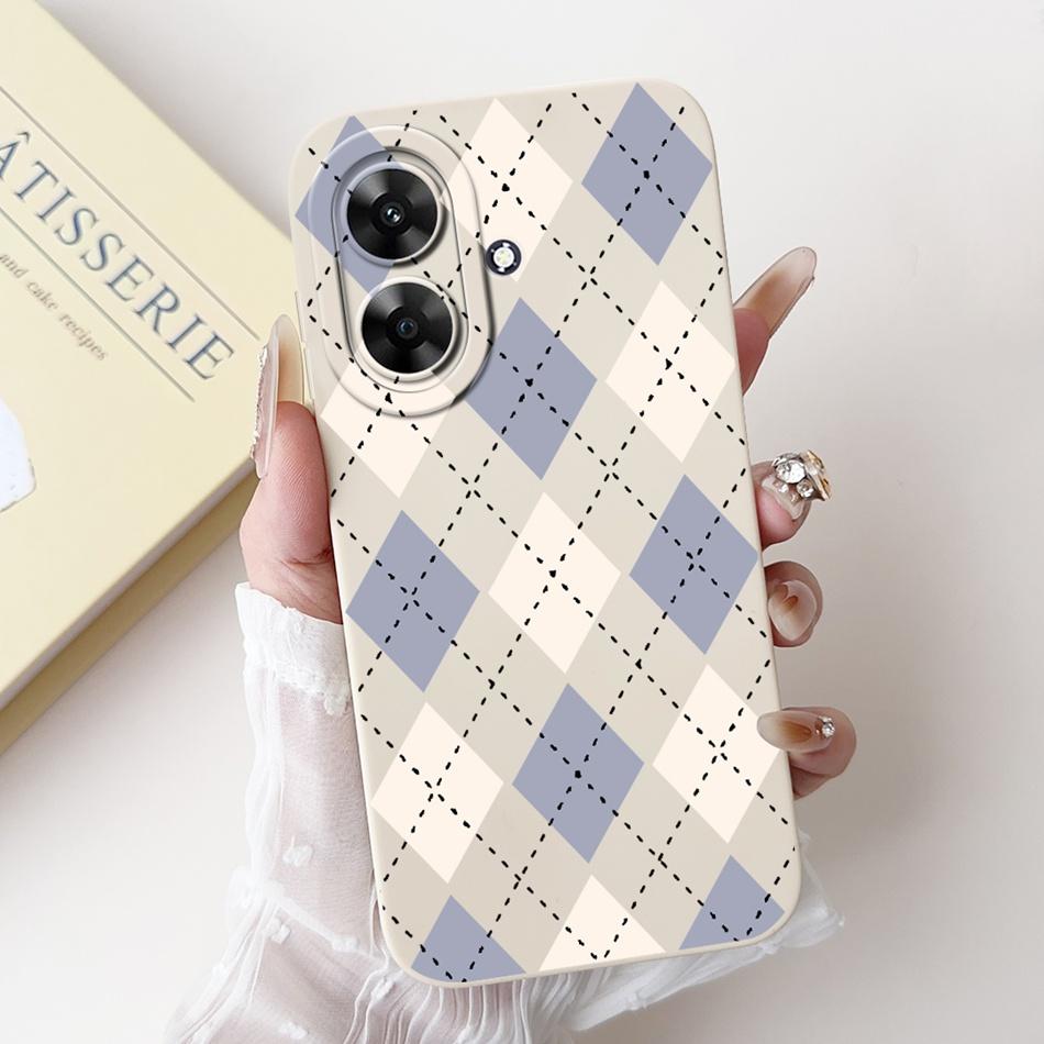 Для Realme Note 60 2024 Модный чехол с рисунком для Realme Note60 4G Мягкие силиконовые противоударные чехлы