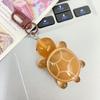 1/10pcs Girlfriends Sea Animal Glow In-The-Dark Color Turtle Keychain Cute Sweet Turtle Keyring Vintage Ins Bag Pendant Accessories