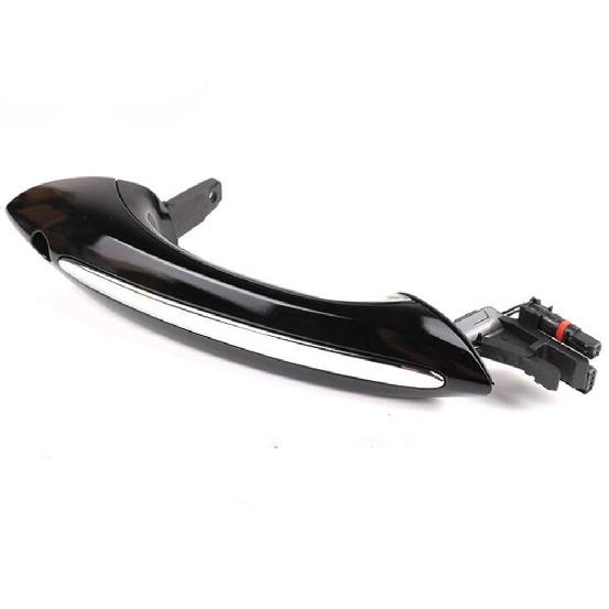 Black Outer Outside Exterior Comfort Access Door Handle Set For BMW 5 7 Series F01 F02 F06 F10 520d 520i 525d 528i 530d