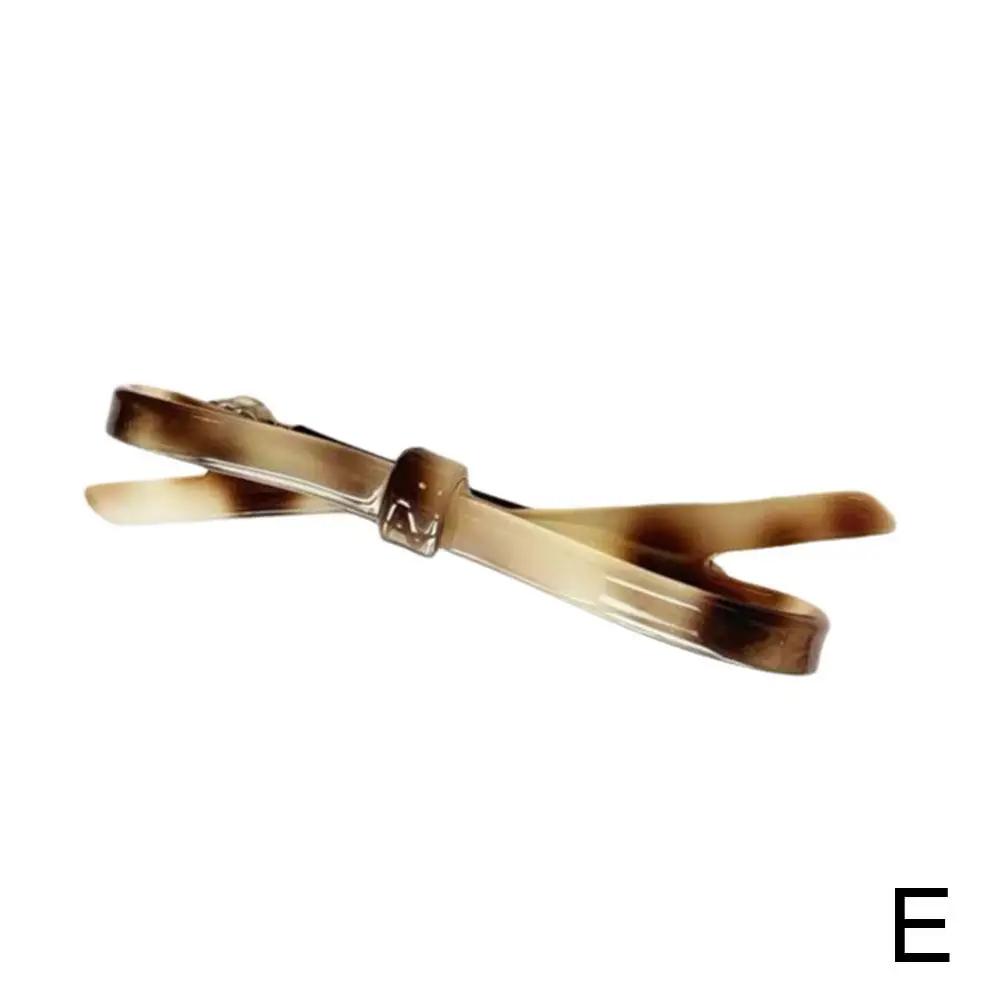 5-цветные женские заколки-банты для волос однотонные акриловые заколки-крабы милые заколки-банты для волос простые милые заколки-шпильки аксессуары булавки S X8m4